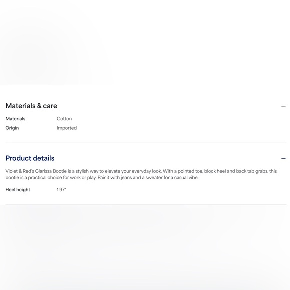 NWT *STITCH FIX* Sz 8.5 VIOLET & RED Clarissa Bootie in Brown - Picture 5 of 5